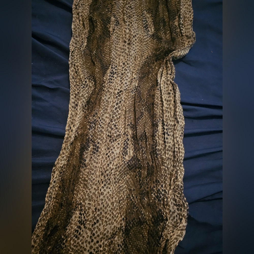 Beautiful, Long, Animal Print Scarf